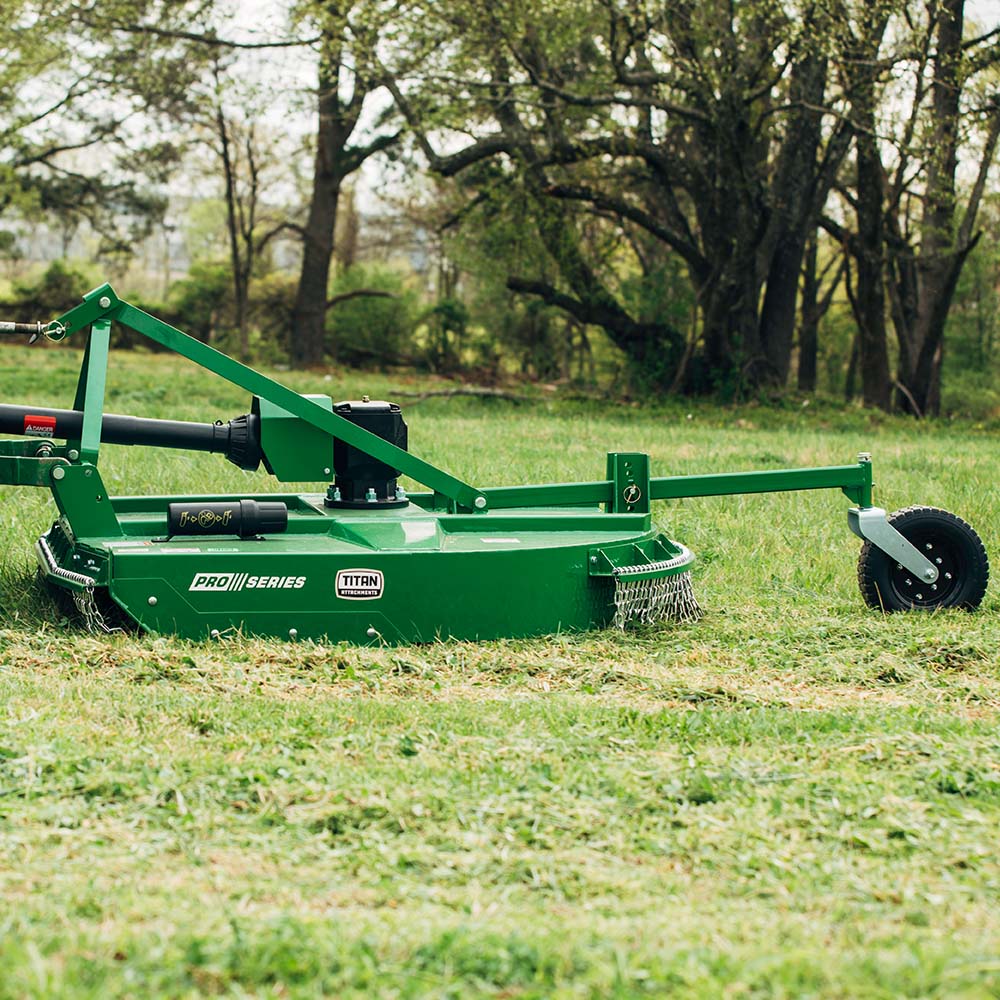 3 Point PRO Series Rotary Cutters | Green / 5 FT