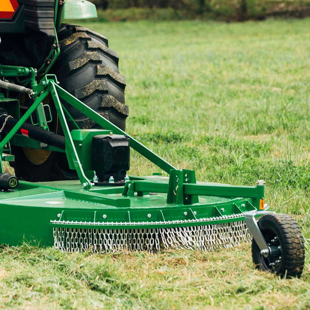 3 Point PRO Series Rotary Cutters | Green / 5 FT