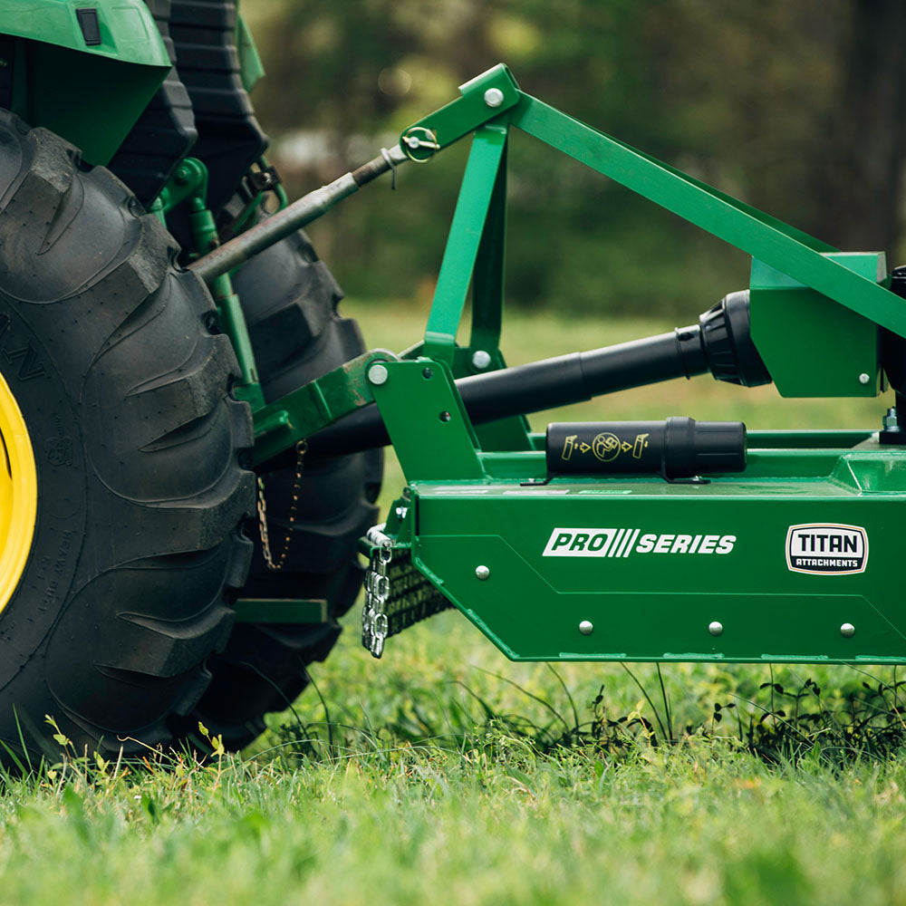 3 Point PRO Series Rotary Cutters | Green / 5 FT
