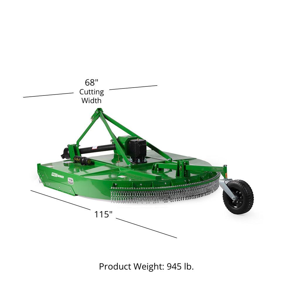 3 Point PRO Series Rotary Cutters | Green / 6 FT - view 40