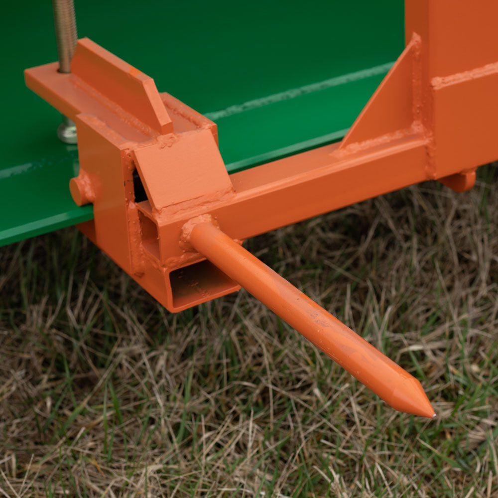 SCRATCH AND DENT - Clamp on Hay Spear Attachment | Single Spear | 2 Stabilizers - FINAL SALE - view 6
