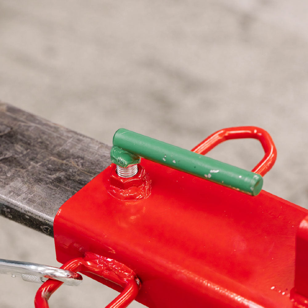 Clamp-On Forklift Hitch Receiver Adapter | Include Chain