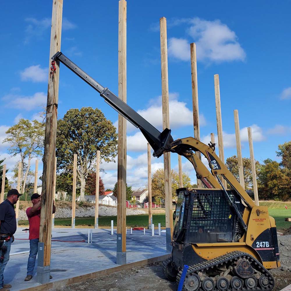 Adjustable Skid Steer Crane Jib | Jib Only