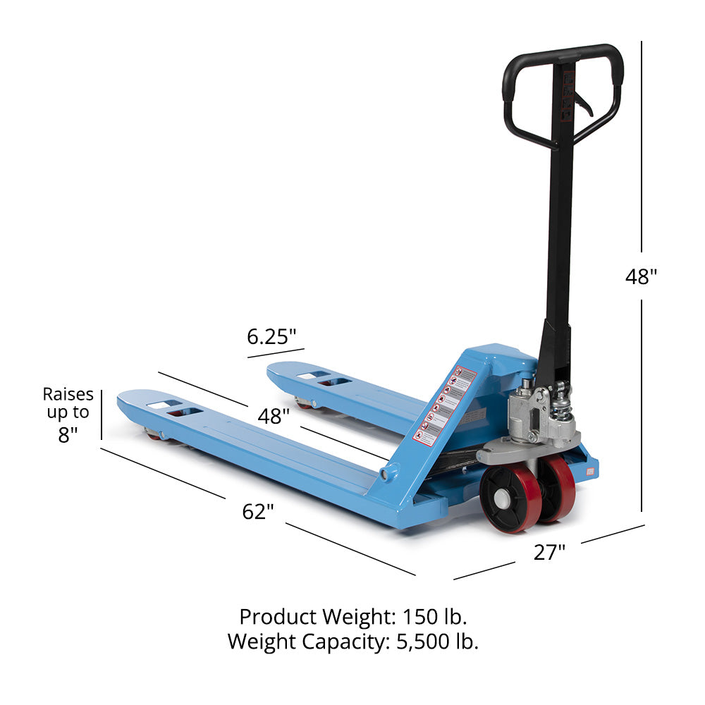 48" x 27" Hand Pallet Jack