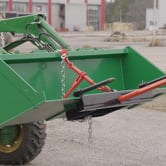 Universal Hay Bale Spear Bucket Attachment | Frame + 43" Spear