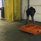 Forklift Safety Cage Work Platform 36" x 36" - Video