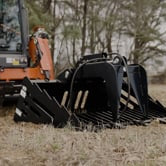 Fine Grade Skeleton Rock Grapple Rakes | 60"