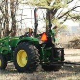 3 Point Pallet Fork Frame, Cat 1 Quick Hitch