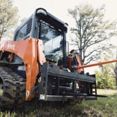 Economy Series Hay Frame Attachment | 43" Main Spear + 17.5" Stabilizers