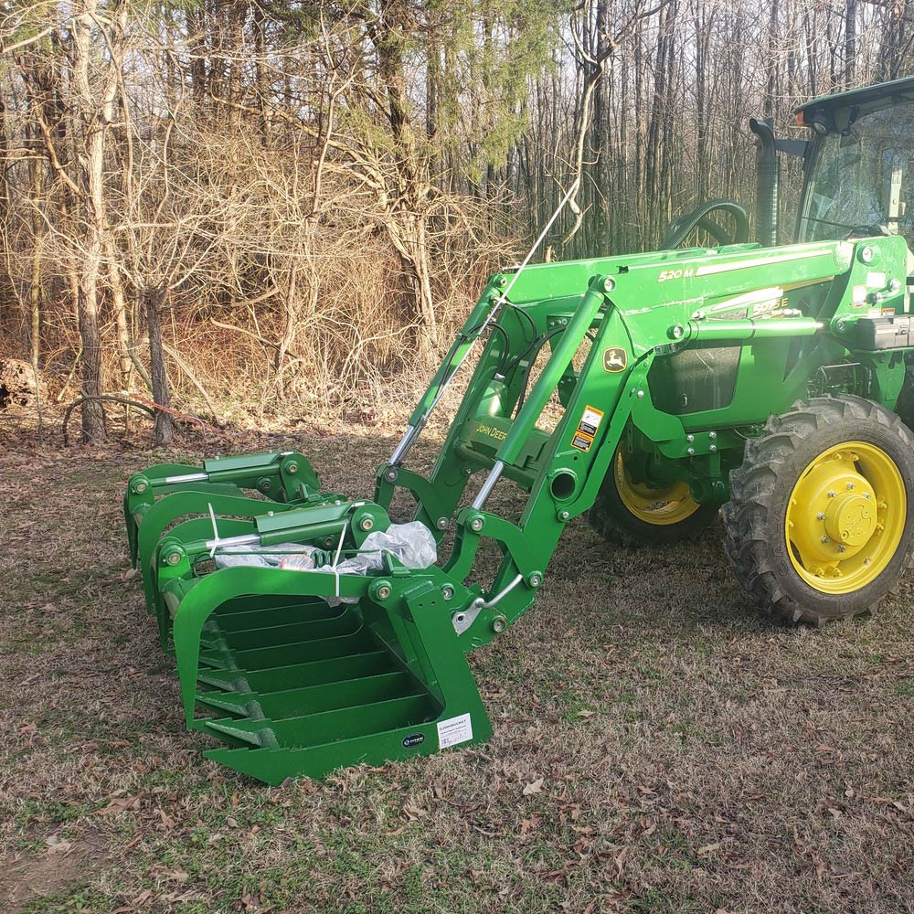 72" Standard Series Root Grapple Bucket Fits John Deere Global Euro - view 3