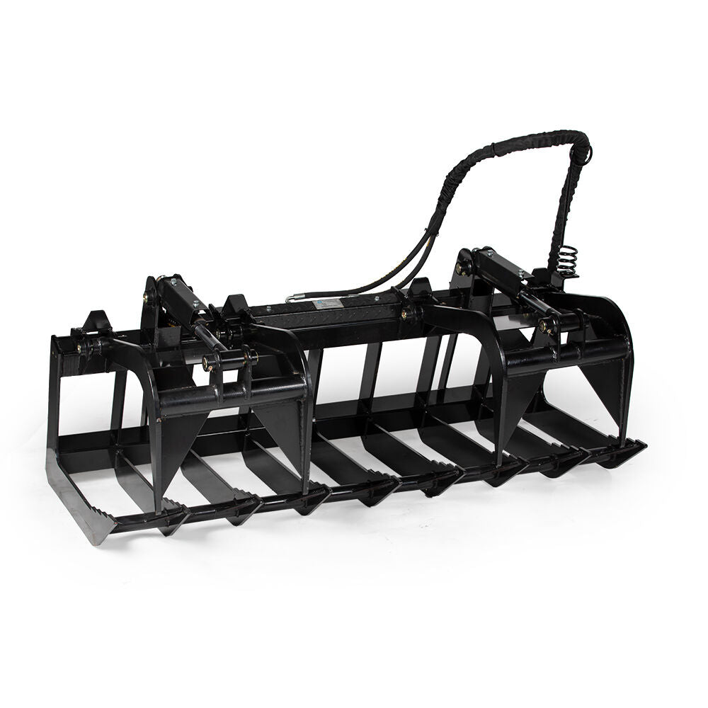 SCRATCH AND DENT - 72” Heavy-Duty Root Grapple Rake Attachment - FINAL SALE