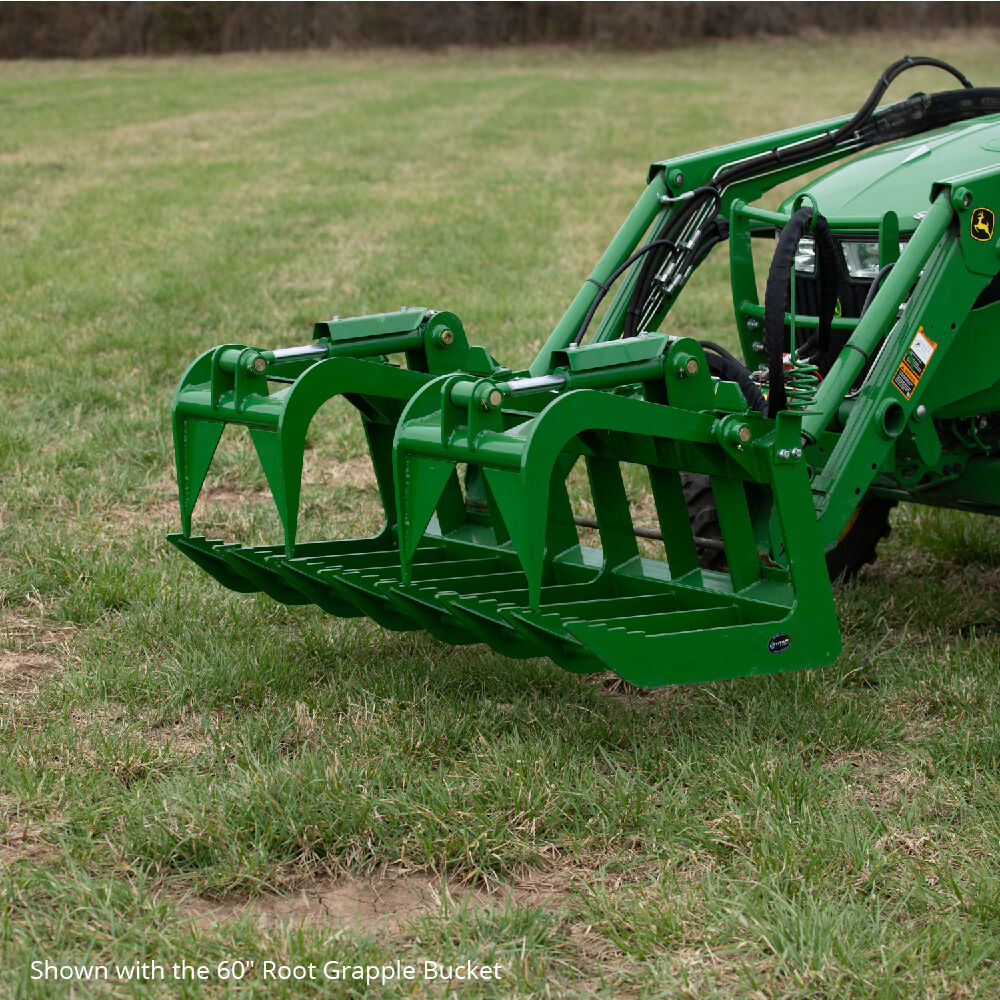 Root Grapple Bucket Attachment Fits John Deere | 72" - view 18