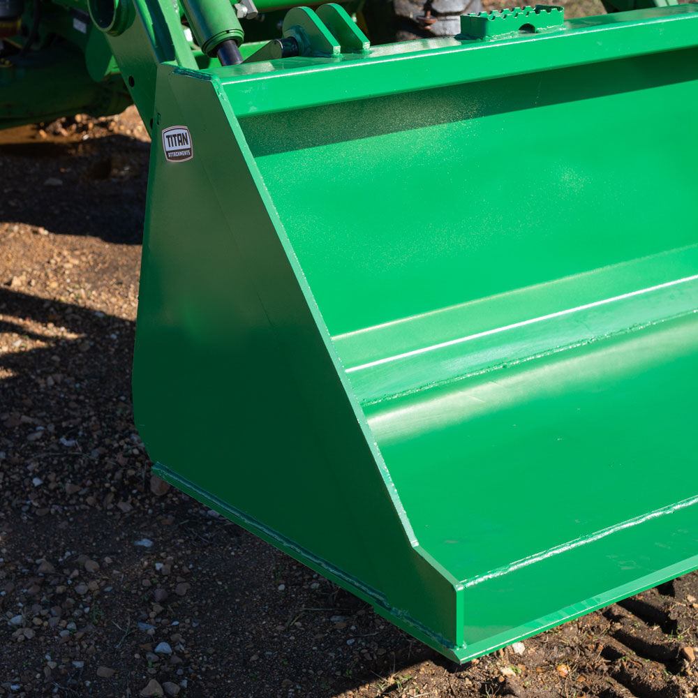 Dirt Bucket Fits John Deere Hook And Pin Tractors | 4'