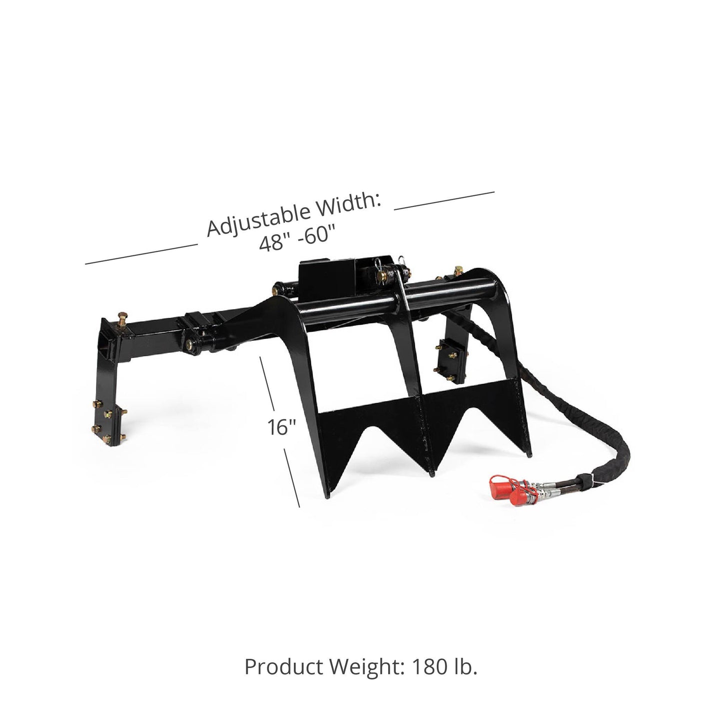 Bolt-on Grapple Attachment | 48" - 60" - view 10