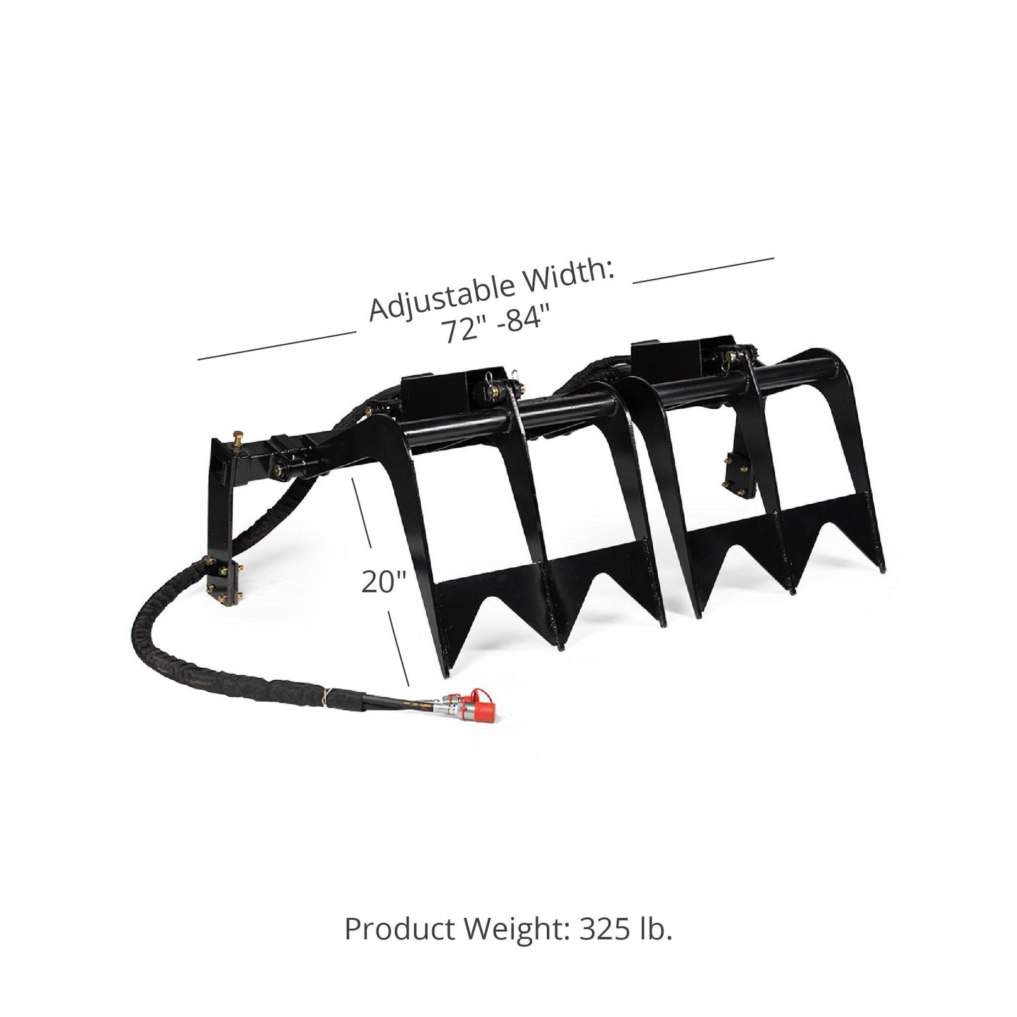 Bolt-on Grapple Attachment | 72" - 84" - view 30