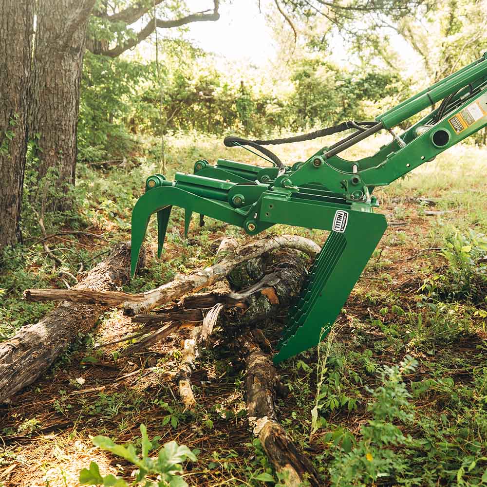 Standard Series Root Grapple Bucket, Fits John Deere | Titan Attachments