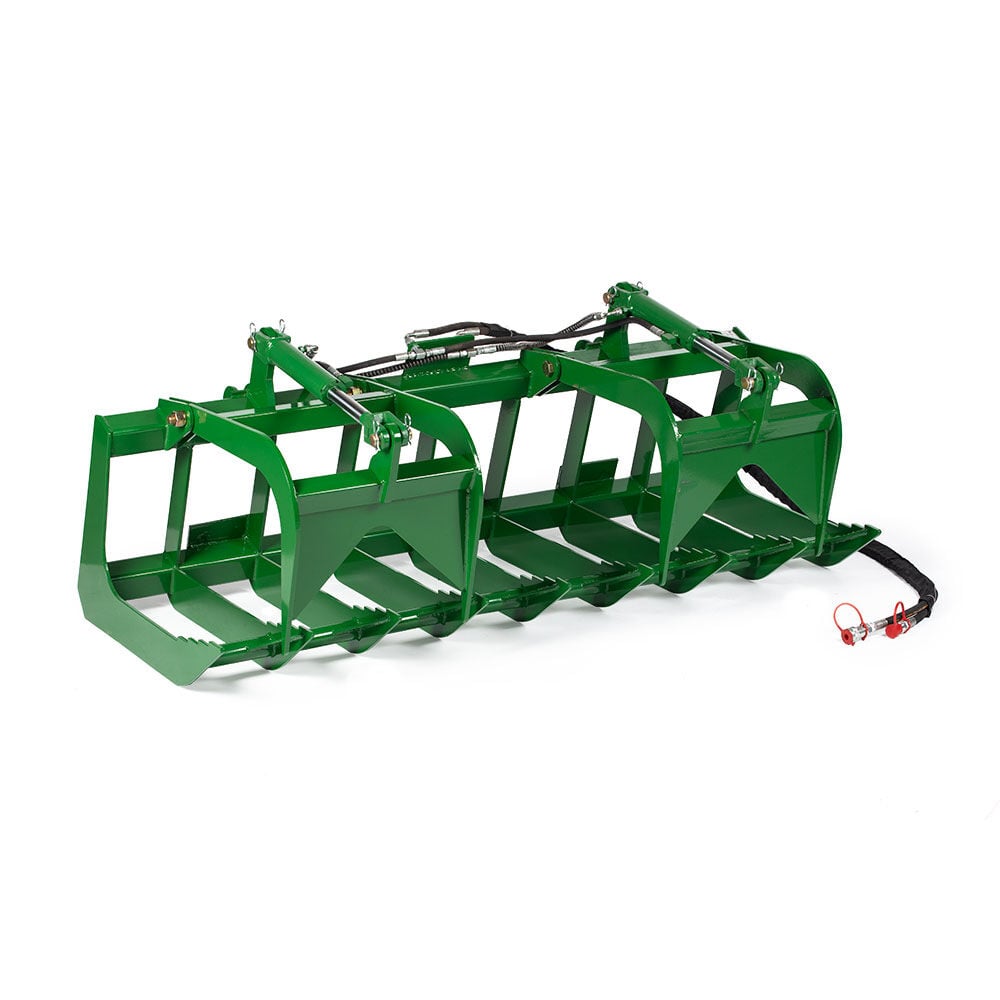 SCRATCH AND DENT - 72" Root Grapple Bucket fits John Deere Tractor Loader - FINAL SALE - view 1