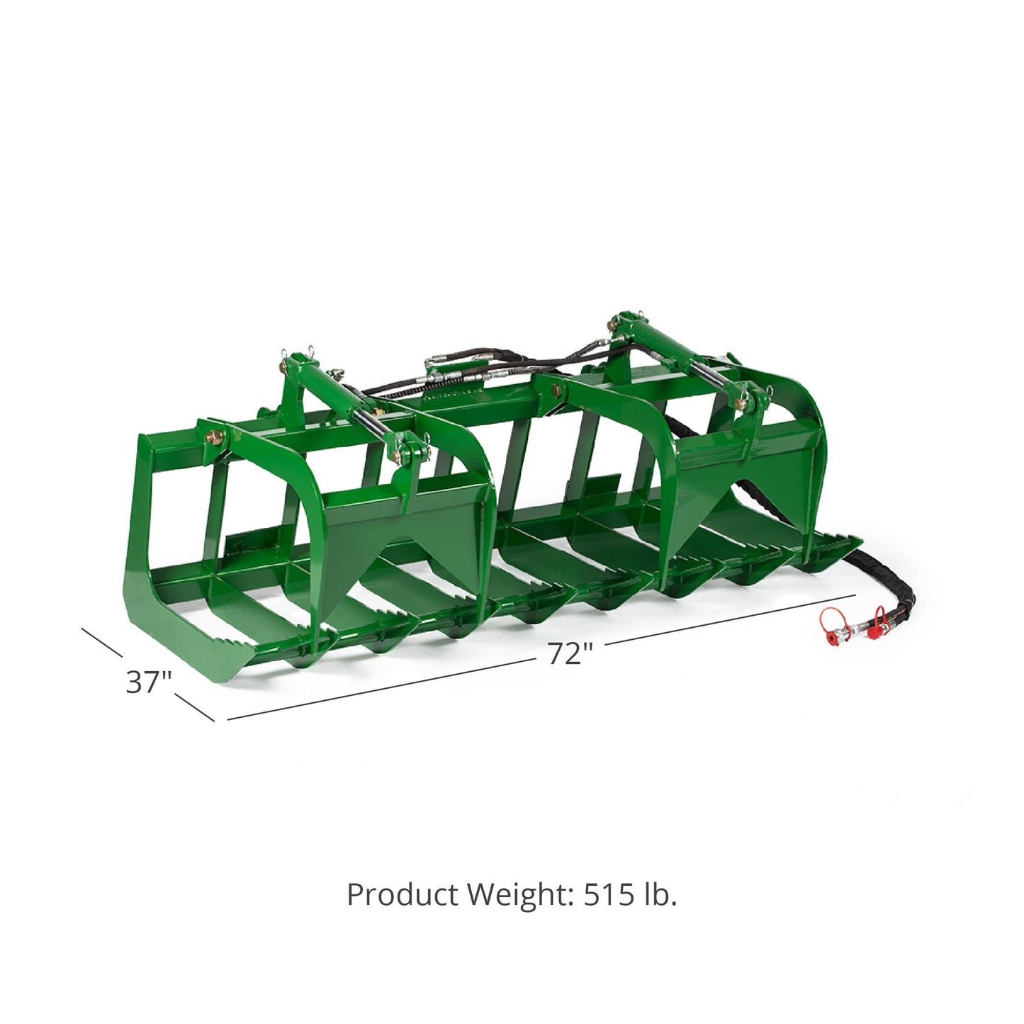 SCRATCH AND DENT - 72" Root Grapple Bucket fits John Deere Tractor Loader - FINAL SALE - view 2