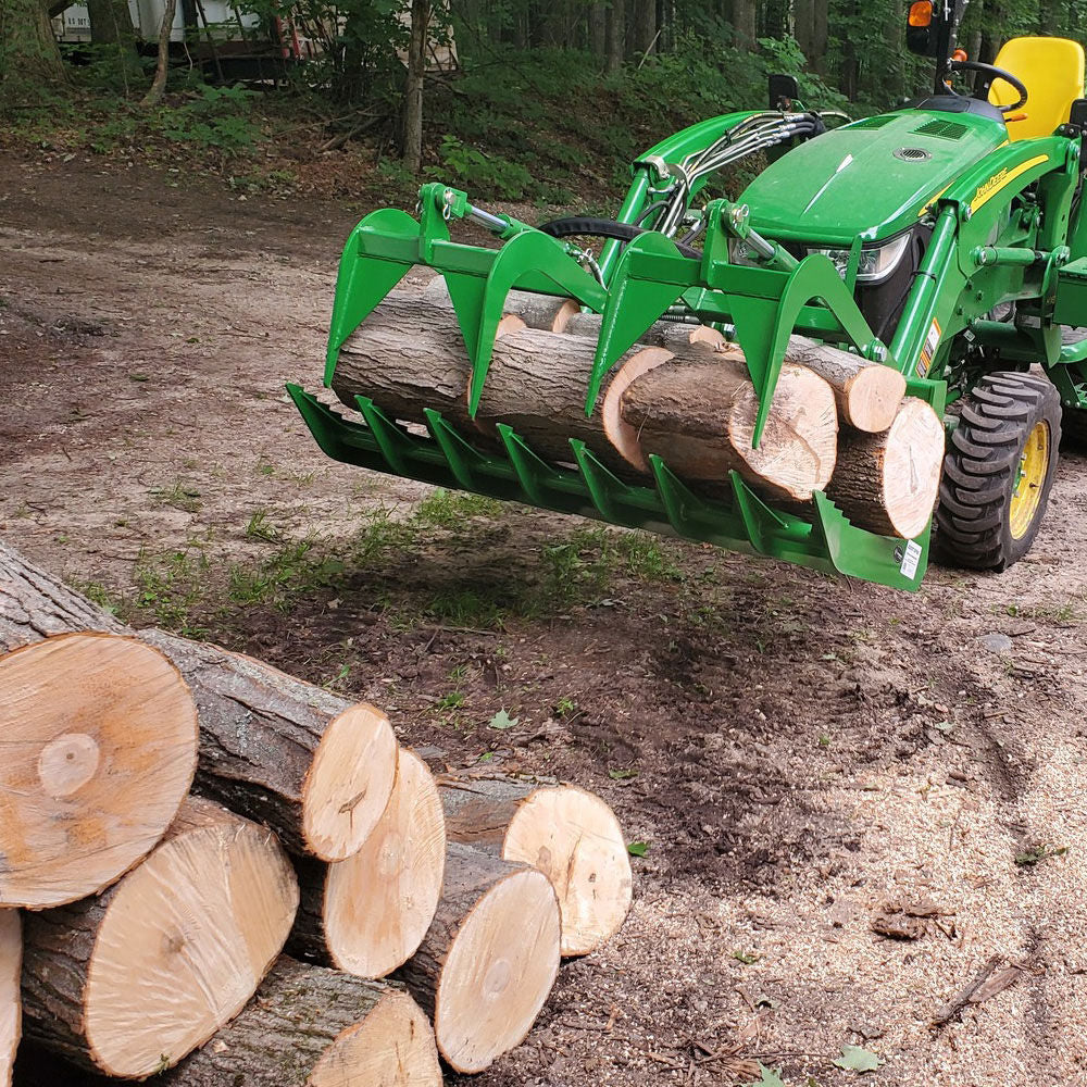 SCRATCH AND DENT - 72" Root Grapple Bucket fits John Deere Tractor Loader - FINAL SALE