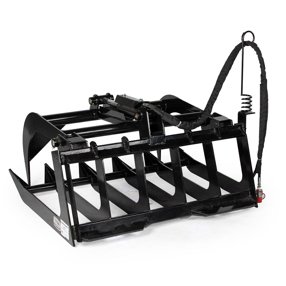 SCRATCH AND DENT - 48" Grapple Bucket Attachment for Skid Steer - FINAL SALE