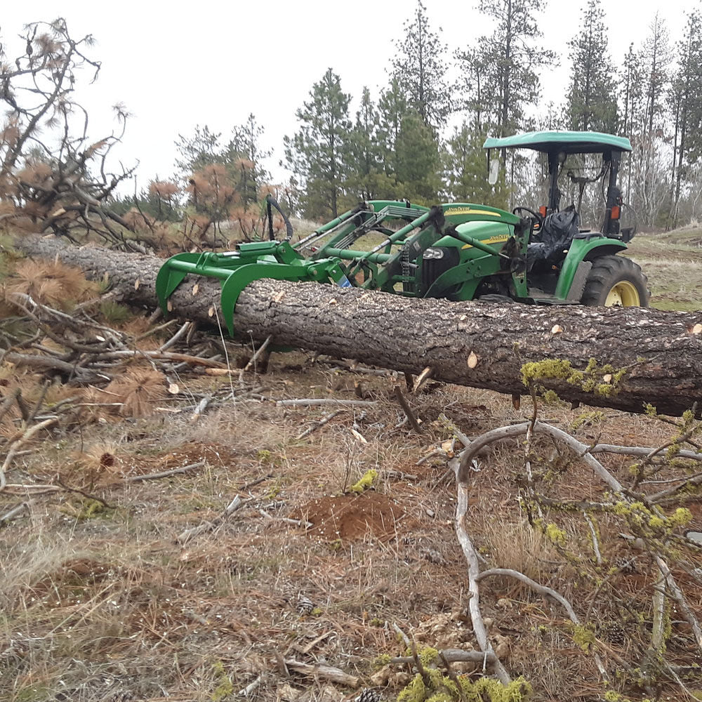 SCRATCH AND DENT - 48" Root Grapple Bucket Attachment fits John Deere - FINAL SALE - view 4