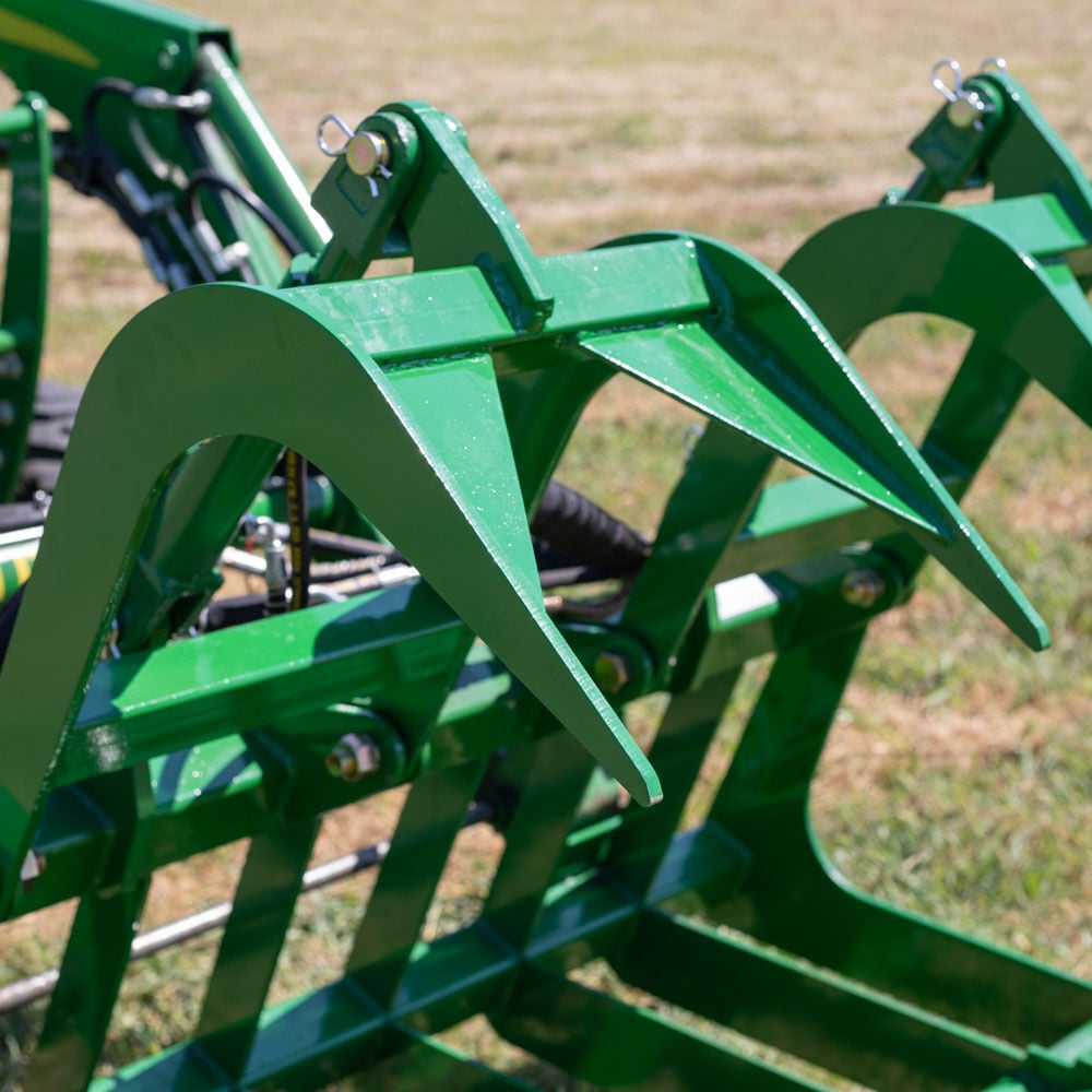 SCRATCH AND DENT - 48" Root Grapple Bucket Attachment fits John Deere - FINAL SALE