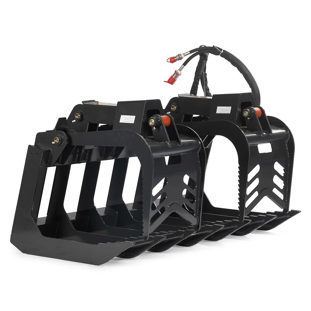 Grade 50 Standard Series Skid Steer Root Grapple Bucket | 60" - view 1