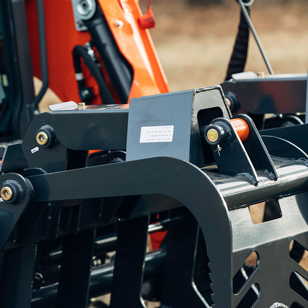 Grade 50 Standard Series Skid Steer Root Grapple Bucket | 60" - view 7