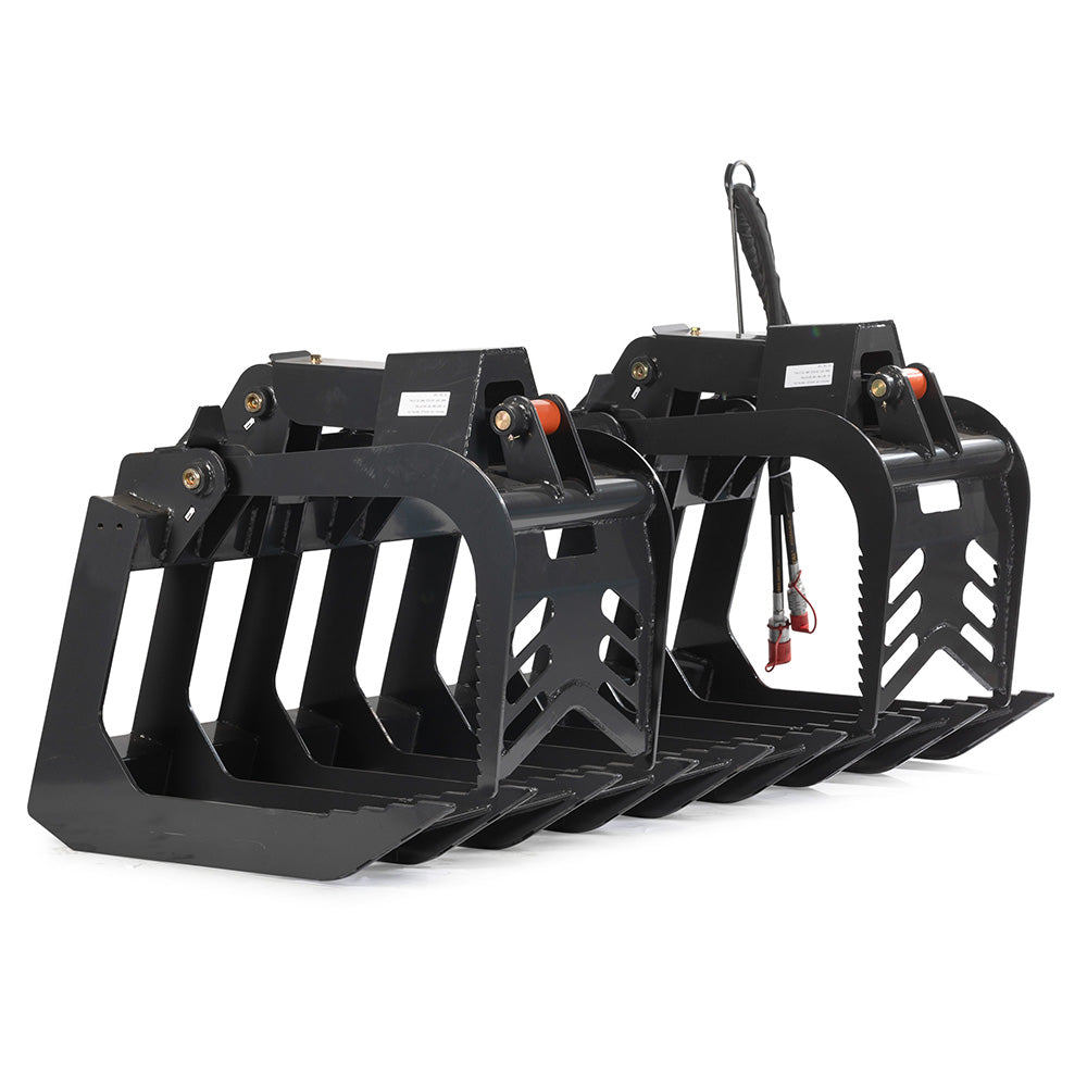 Grade 50 Standard Series Skid Steer Root Grapple Bucket | 72" - view 11