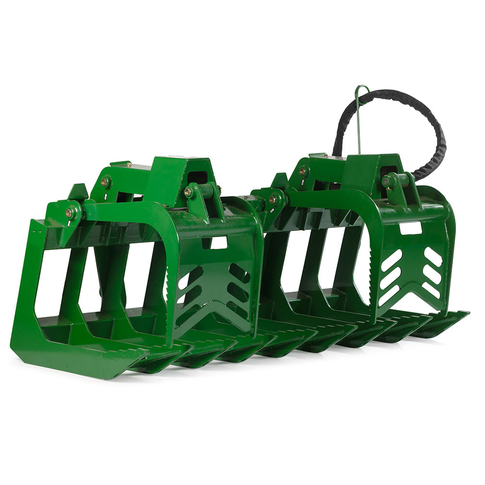 72" Grade 50 Standard Series Root Grapple Bucket Fits John Deere Global Euro