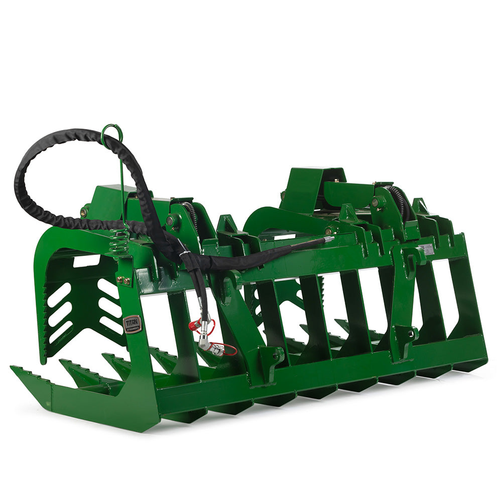 72" Grade 50 Standard Series Root Grapple Bucket Fits John Deere Global Euro