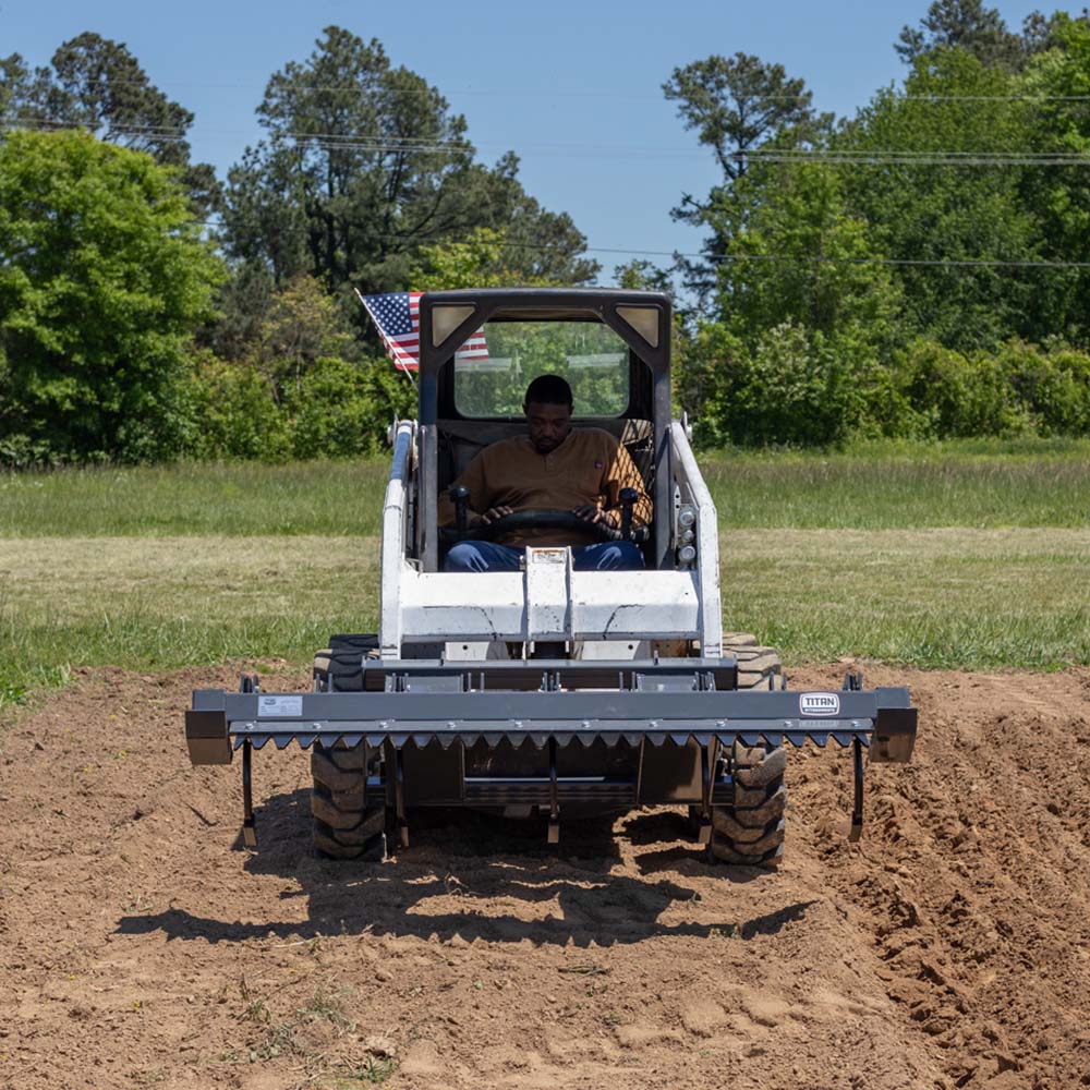 72" Ripper Scarifier Skid Steer Attachment With Optional Ripper Comb | No