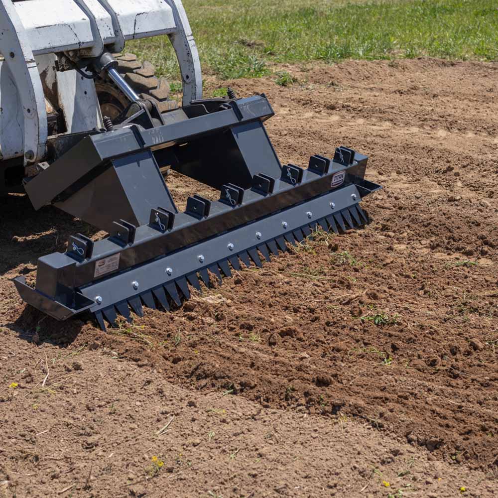 72" Ripper Scarifier Skid Steer Attachment With Optional Ripper Comb | Yes - view 14