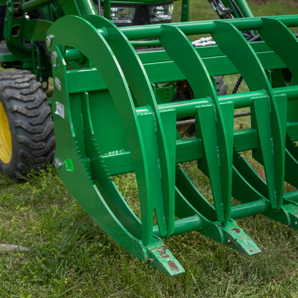 HD Root Grapple Rake Attachment Fits John Deere Loaders | 84" (Recommended for Series 4 Tractors) - view 26