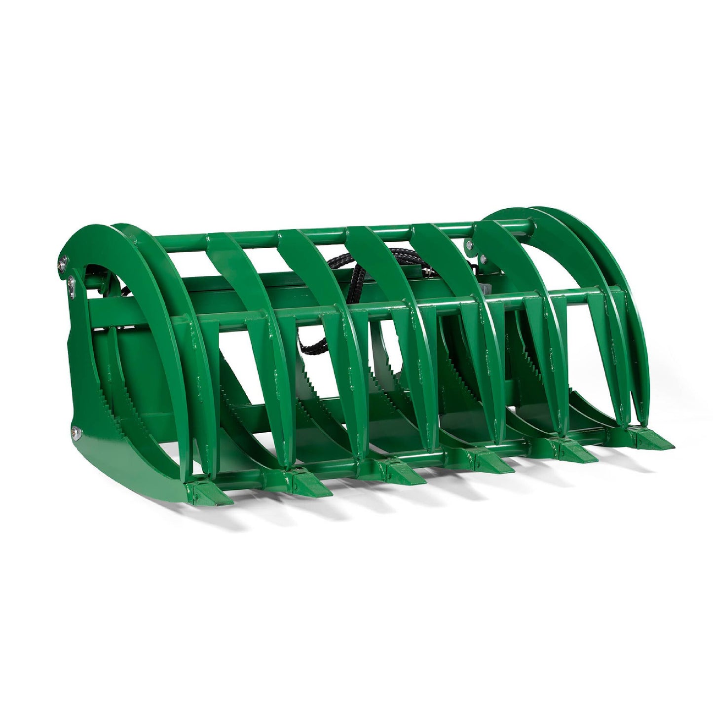 Global Euro HD Root Grapple Rake Attachment Fits John Deere Tractors | 72" - view 1