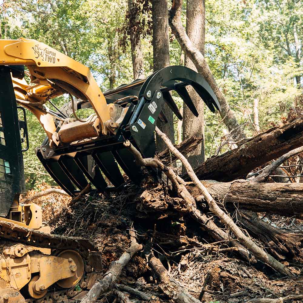 Extreme Root Grapple Rake Attachments | 72in