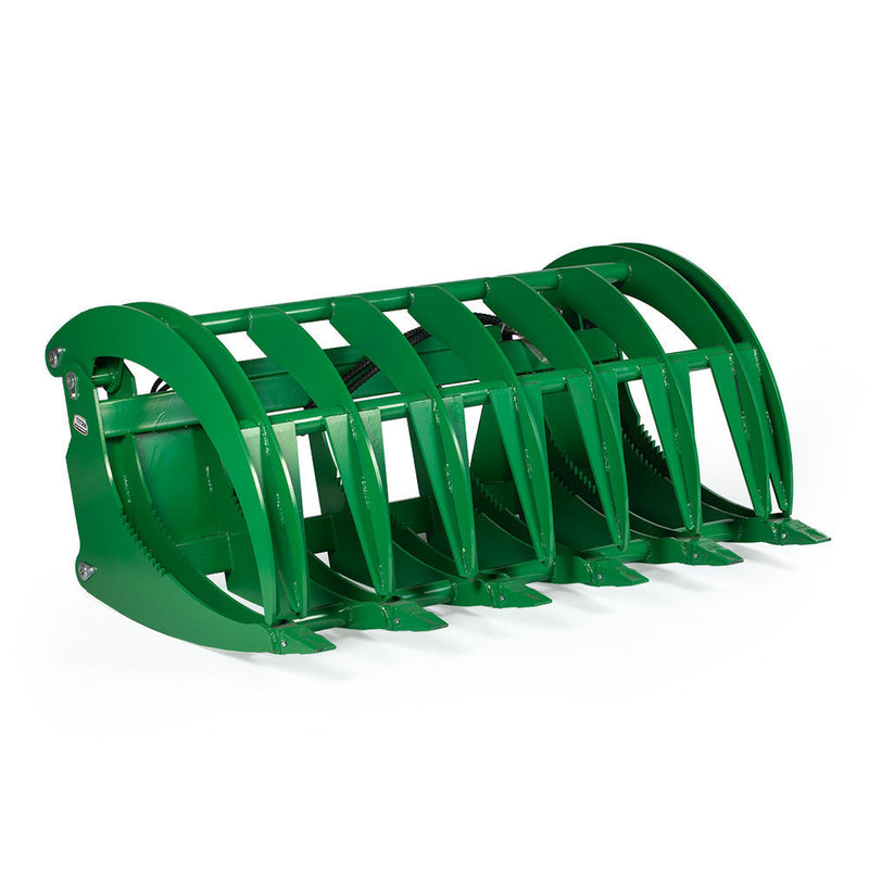 HD Root Grapple Rake Attachment Fits John Deere Loaders | 72" (Recommended for Series 4 Tractors)