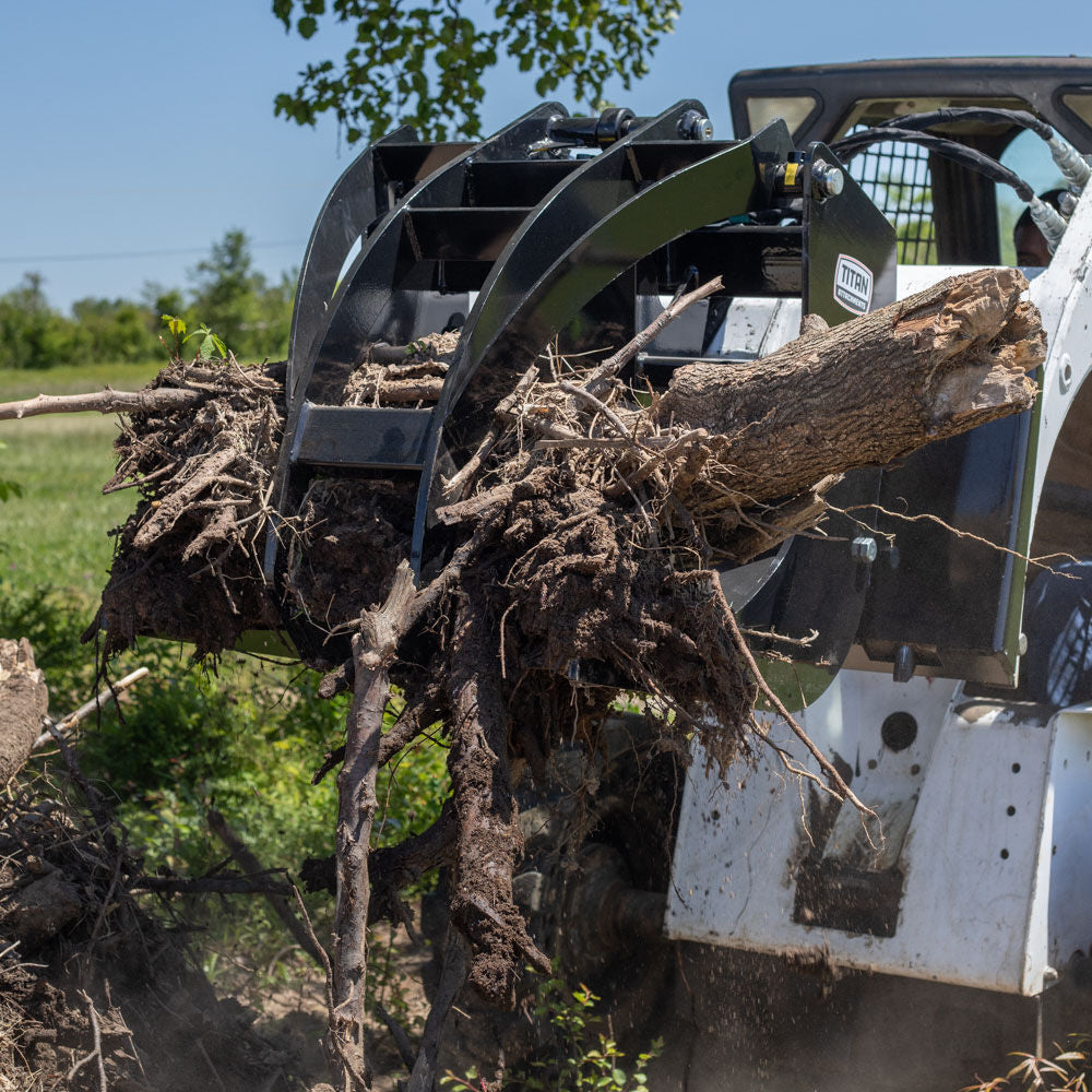 SCRATCH AND DENT - 29” Log Grapple Attachment for Skid Steers - FINAL SALE