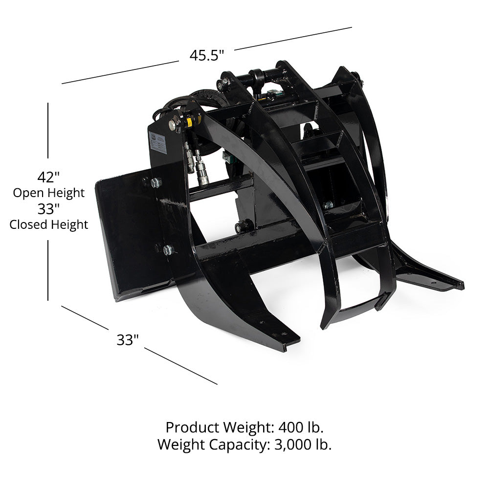 29" Log Grapple Attachment - view 10