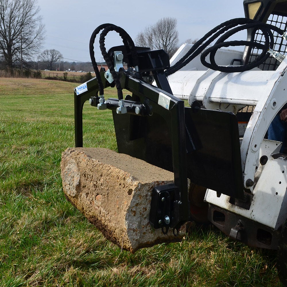 SCRATCH AND DENT - Hardscape Grapple Claw for Skid Steers Quick Tach - FINAL SALE