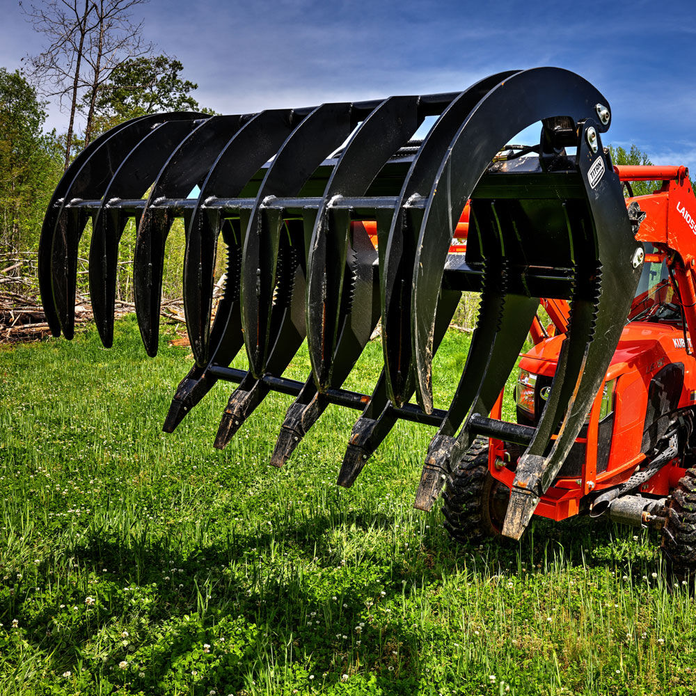 Extreme Root Grapple Rake Attachments