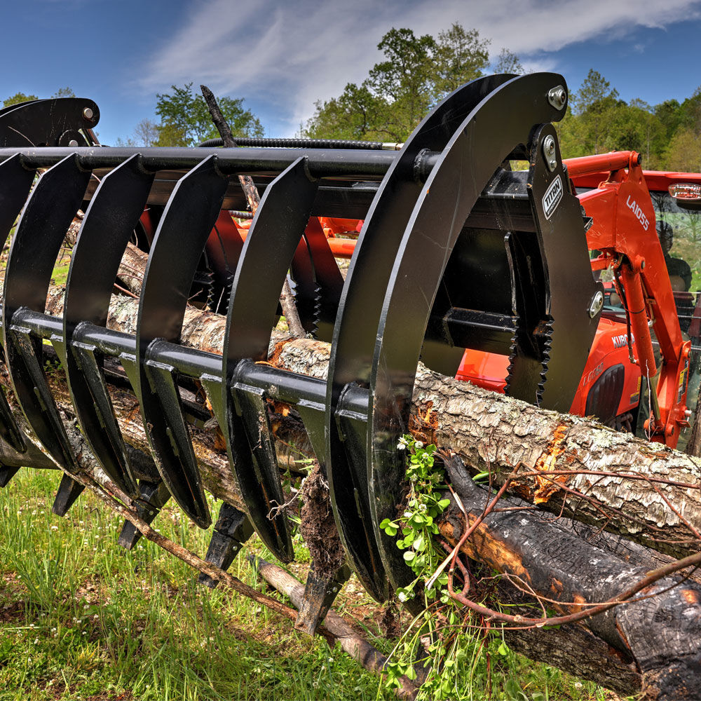 Extreme Root Grapple Rake Attachments