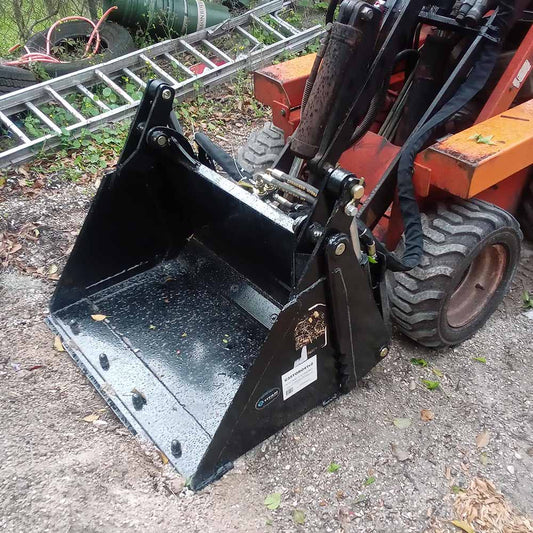 35" 4-In-1 Combo Mini Skid Steer Bucket view 2