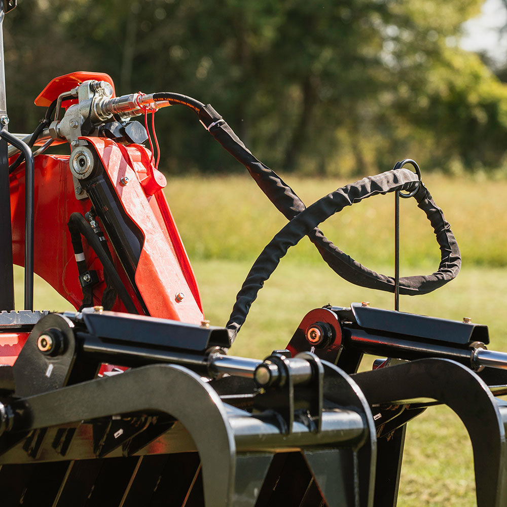 Manure Tine Grapple Bucket Attachment | 60" Frame Only - view 30