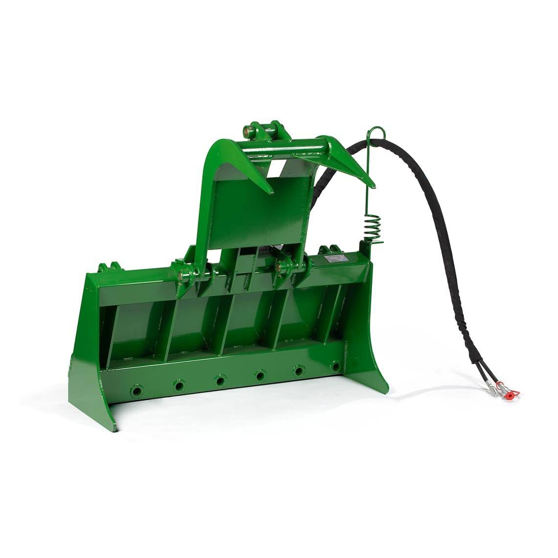 Tine Bucket Attachment with Optional Hay Bale Spears - Fits John Deere Loaders - Rake Size: 48" Frame - Spear Length: Frame Only - No Spears | 48" Frame / Frame Only - No Spears - view 1