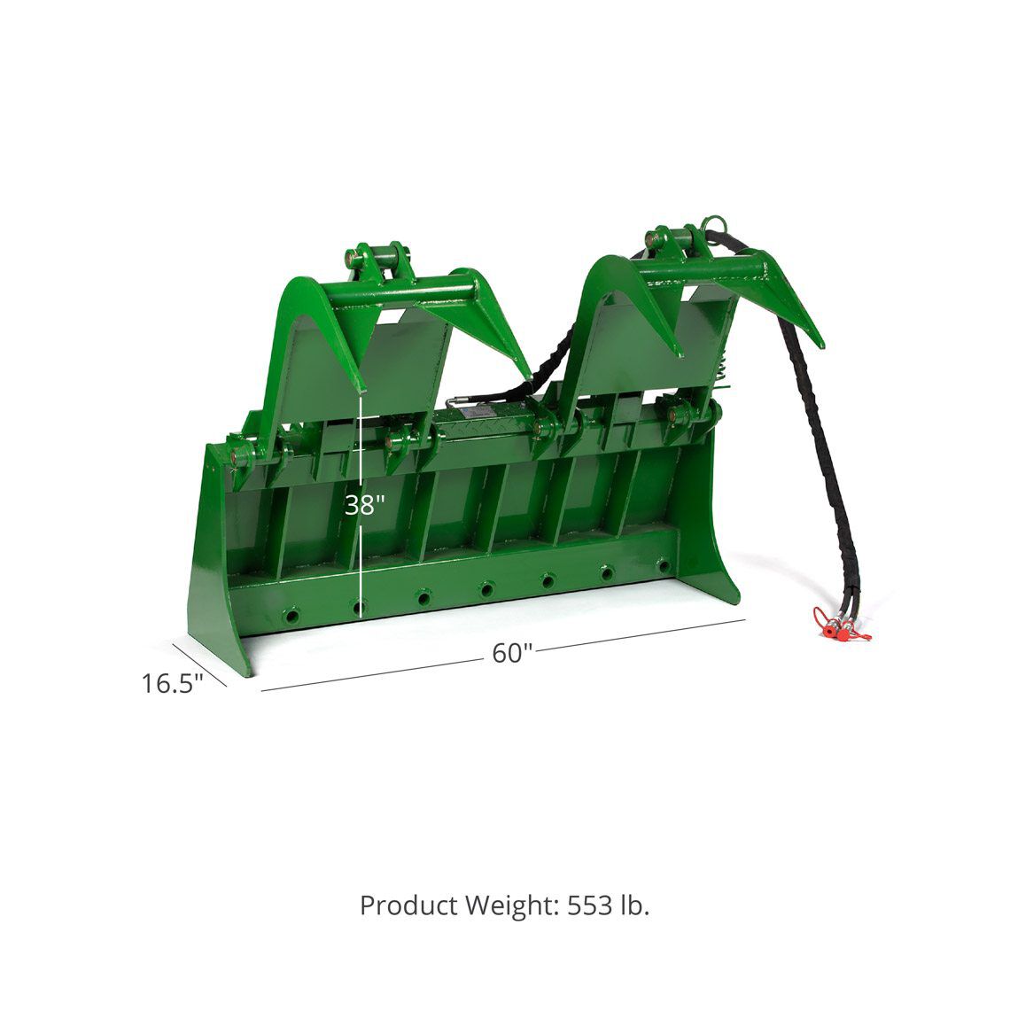 SCRATCH AND DENT - 60-in Tine Bucket Attachment Fits John Deere Loaders - Frame Only - FINAL SALE