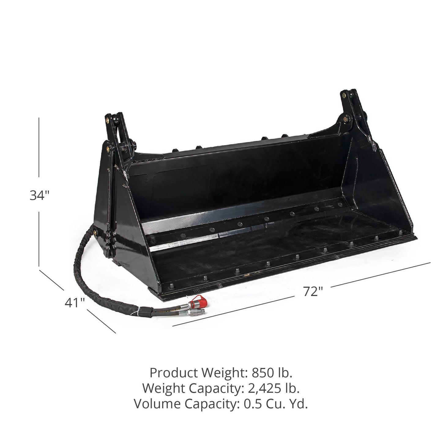 72" 4-In-1 Combo Bucket - view 14