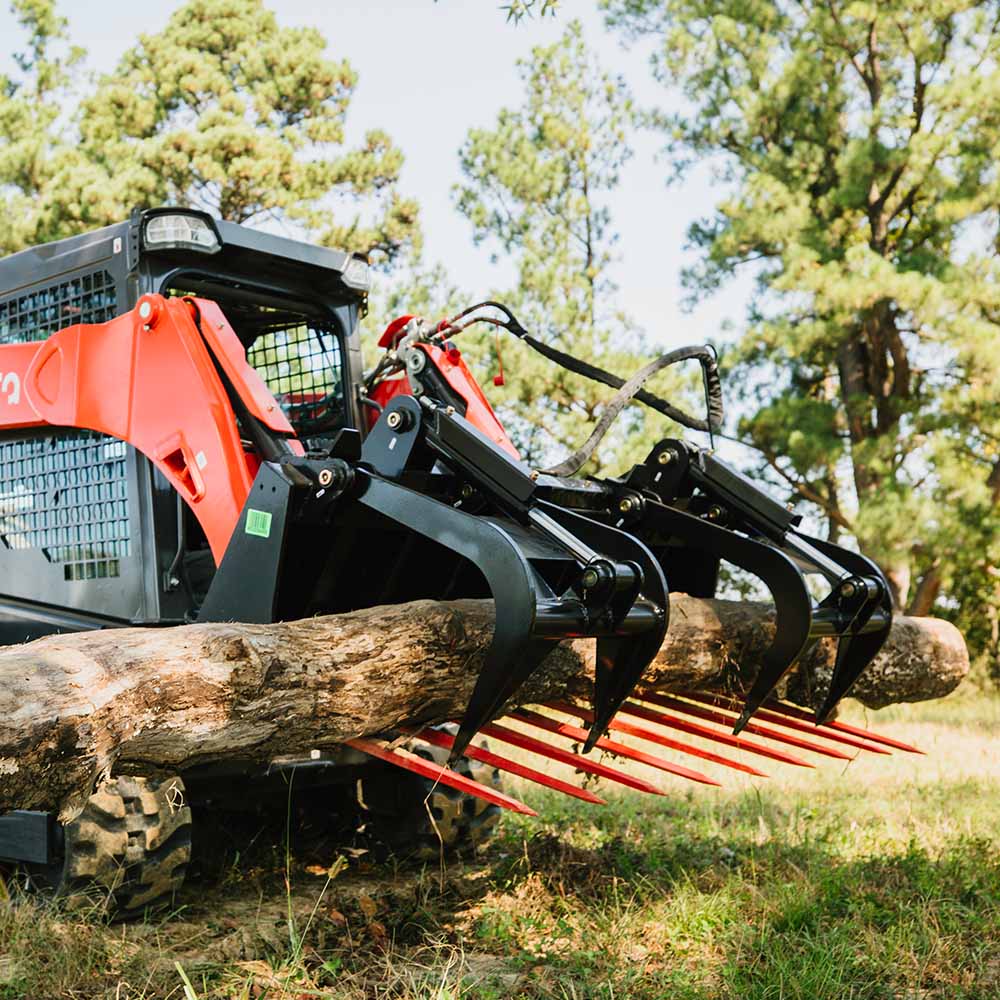 Scratch and Dent, 72" Manure Tine Grapple Bucket Attachment - view 3