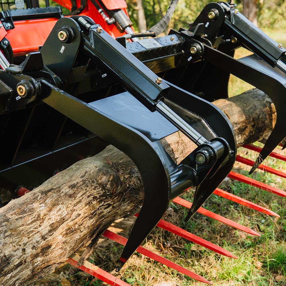 Scratch and Dent, 72" Manure Tine Grapple Bucket Attachment - view 4