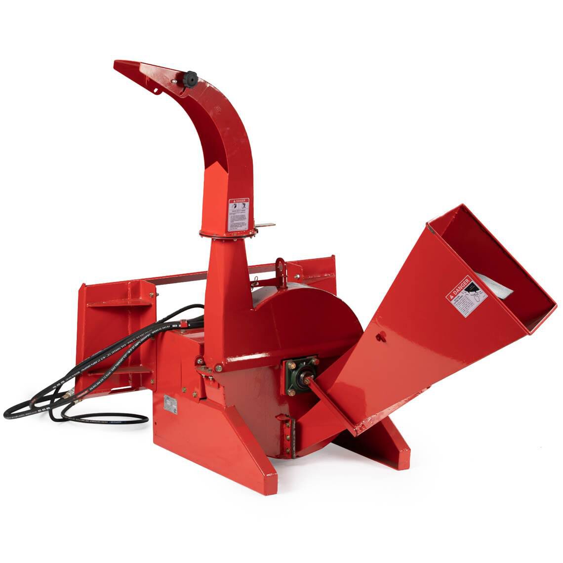 SCRATCH AND DENT - Hydraulic Wood Chipper for Skid Steers and Tractors with Universal Quick Tach V2 - FINAL SALE - view 1